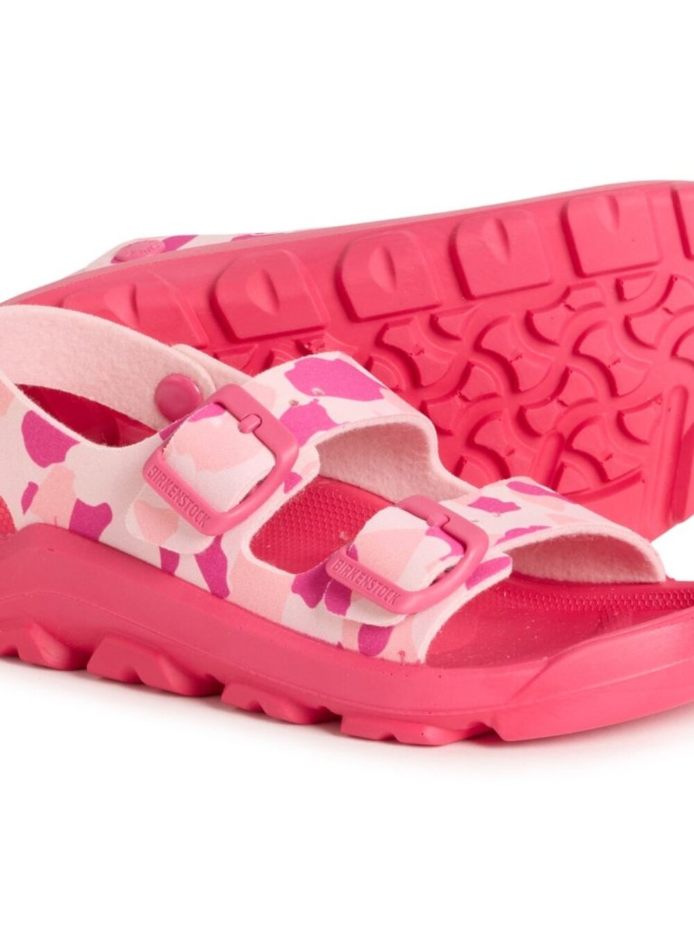 NEW Birkenstock MOGAMI Pink Rose Camo Eva 33 Youth 2 to 2.5 Waterproof